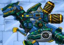 Dino-Roboter Tyrannosaurus Soldat Game