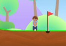 Gaura De Mini Golf Într-Un Club Game