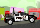 Politie Vrachtwagen Game