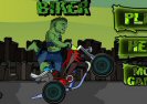 Süper Hulk Motorcu Game