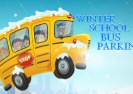 Vinter Skolebus Parkering Game